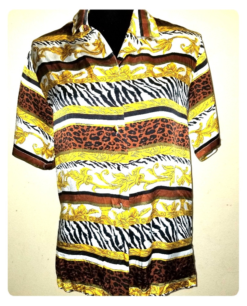 Vintage Corey B blouse! 100 silk!!!